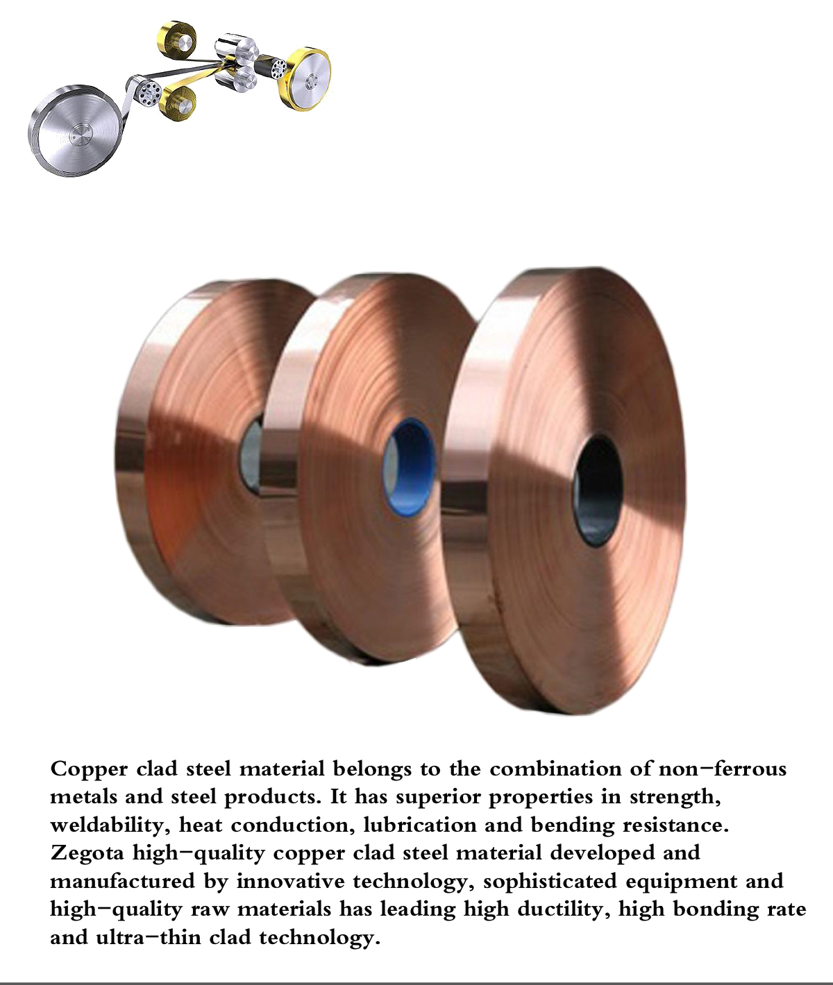 Copper Clad Steel Material Enhancing Technology
